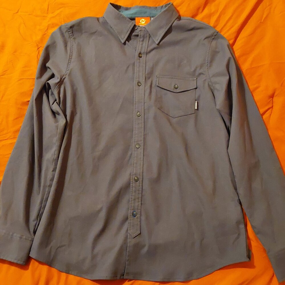 Merrell button down mens shirt.